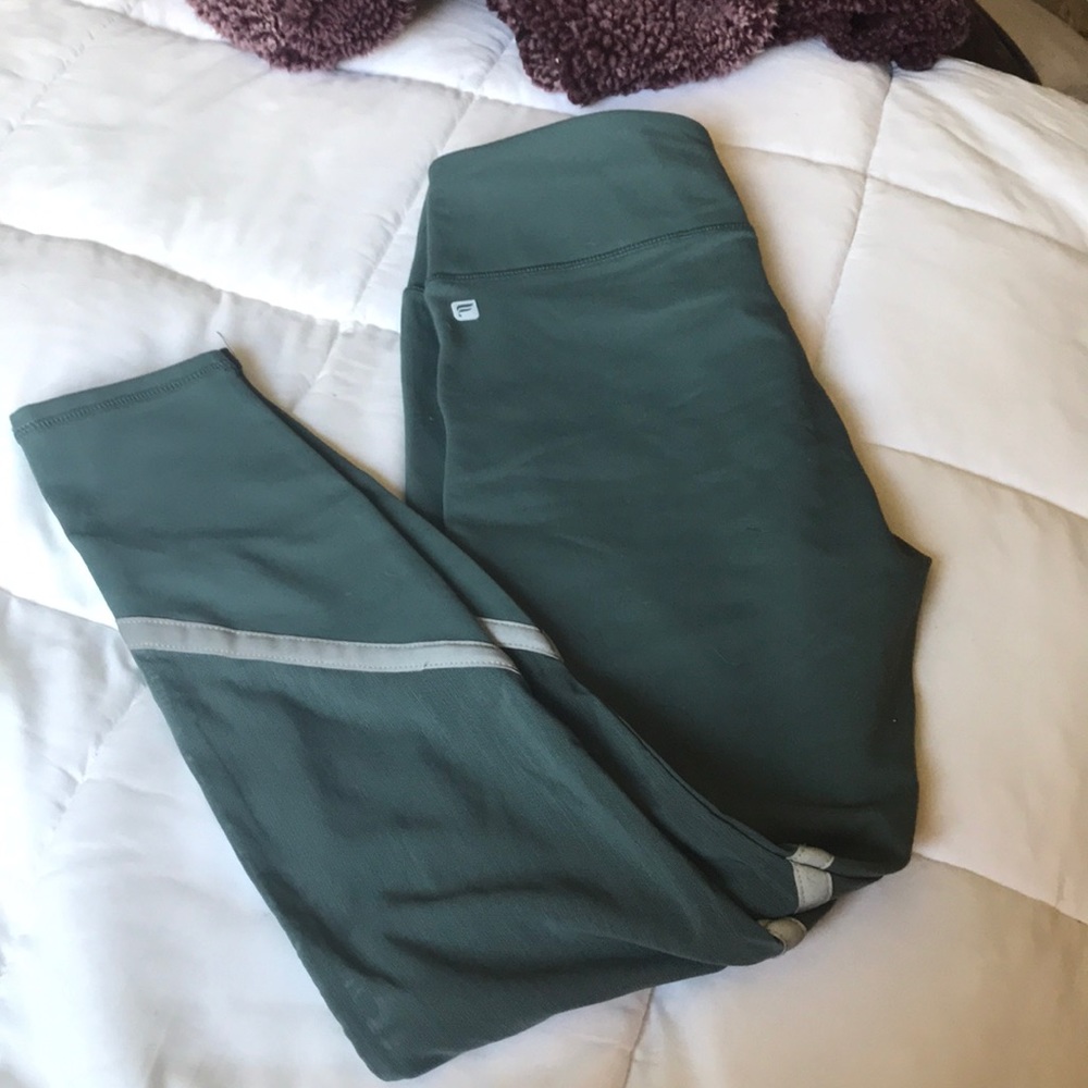 Teal fabletics leggings